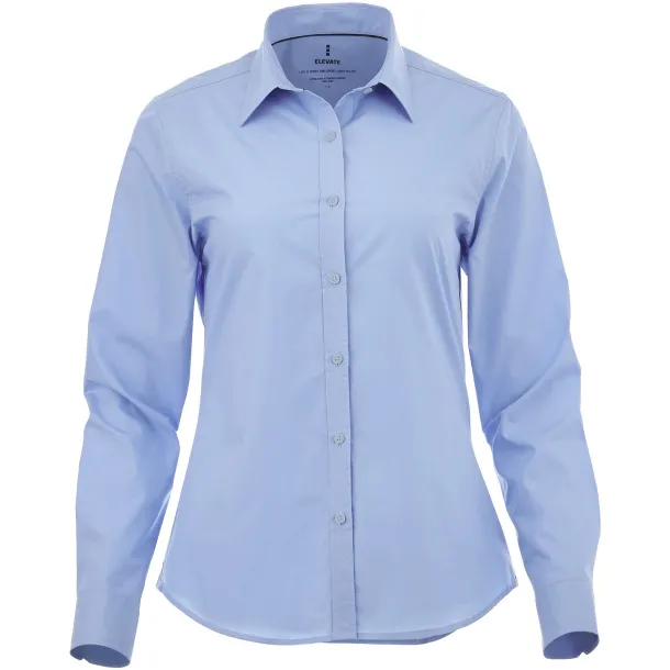 Hamell long sleeve ladies shirt - Elevate Life Light blue