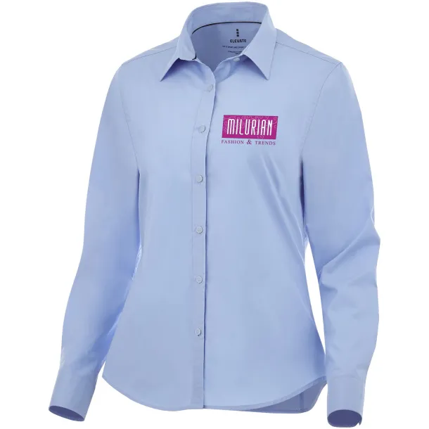 Hamell long sleeve ladies shirt - Elevate Life Light blue