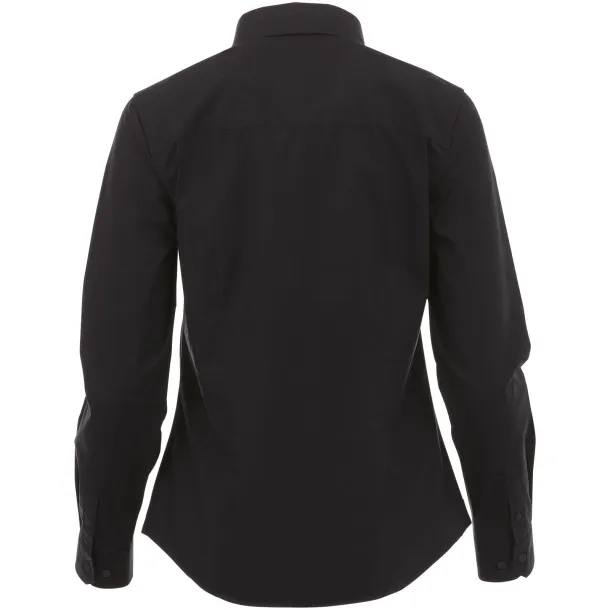 Hamell long sleeve ladies shirt - Elevate Life Solid black