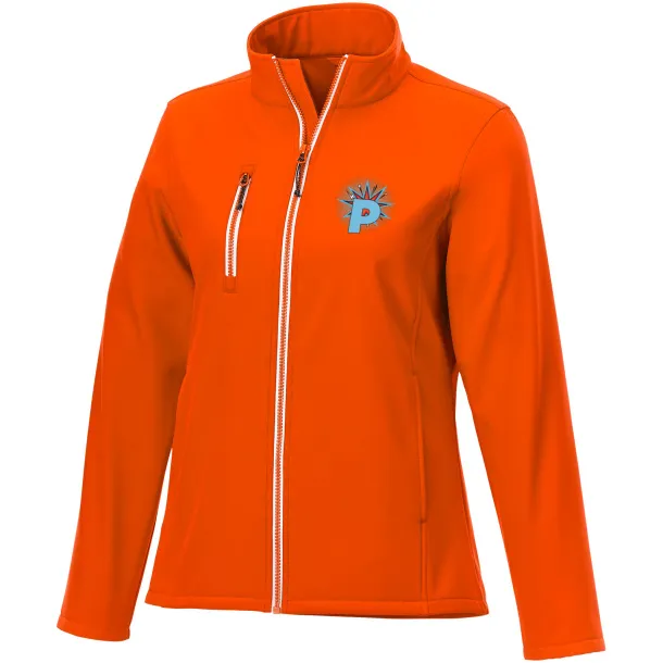 Orion women's softshell jacket - Elevate Essentials Orange