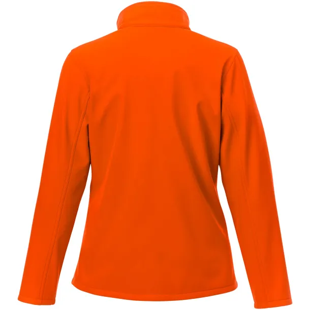 Orion women's softshell jacket - Elevate Essentials Orange