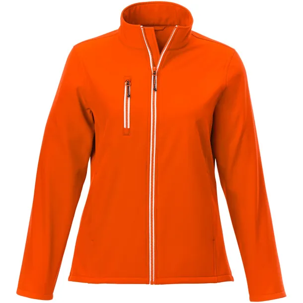 Orion women's softshell jacket - Elevate Essentials Orange