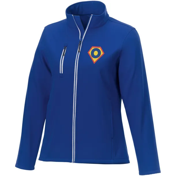 Orion women's softshell jacket - Elevate Essentials Blue