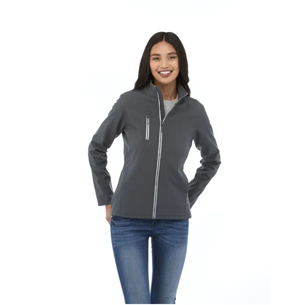 Orion women's softshell jacket - Elevate Essentials Storm grey