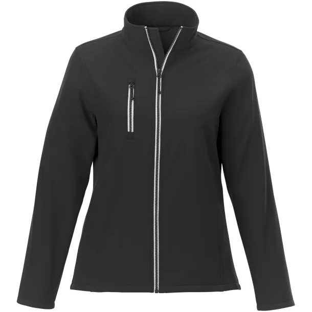 Orion women's softshell jacket - Elevate Essentials Solid black