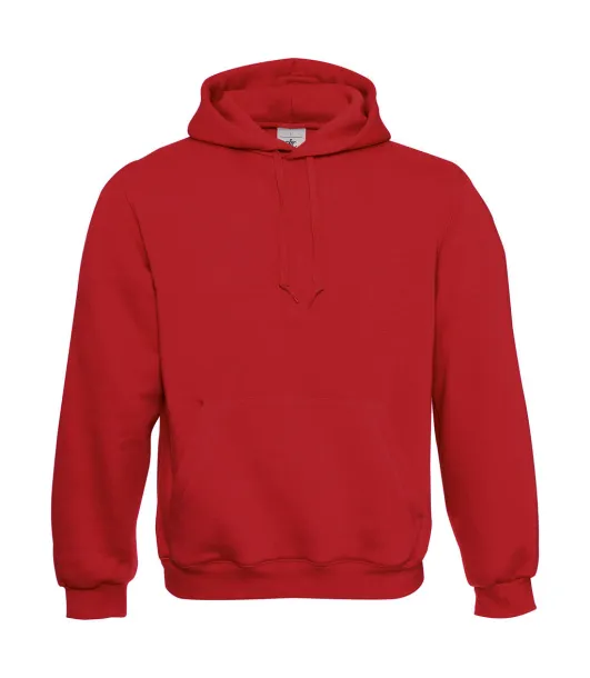  Sportska majica s kapuljačom, 280 g/m² - B&C Crvena