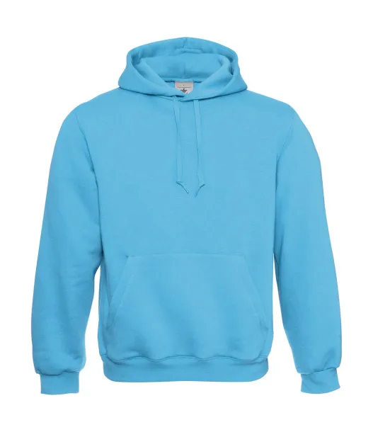  Sportska majica s kapuljačom, 280 g/m² - B&C Very Turquoise