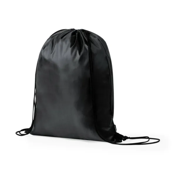  RPET drawstring bag black