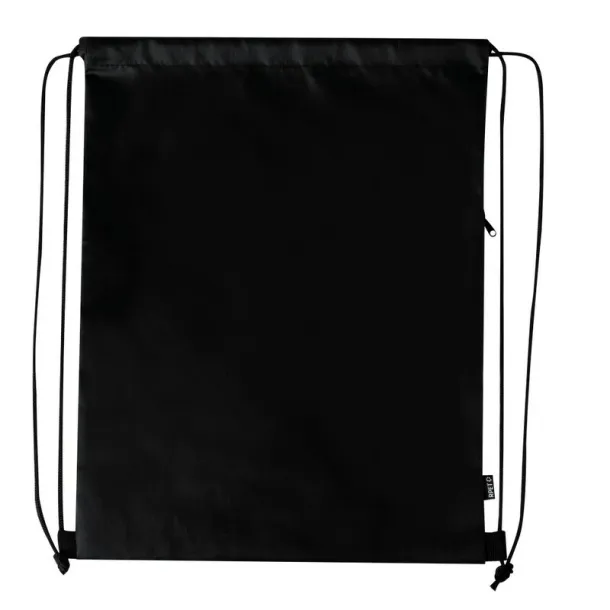  RPET drawstring bag black