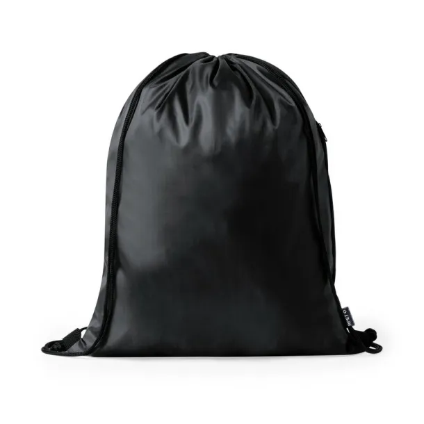  RPET drawstring bag black