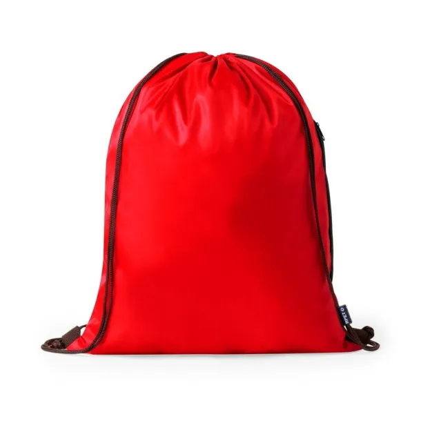  RPET drawstring bag red