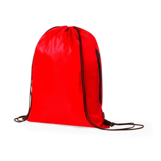  RPET drawstring bag red