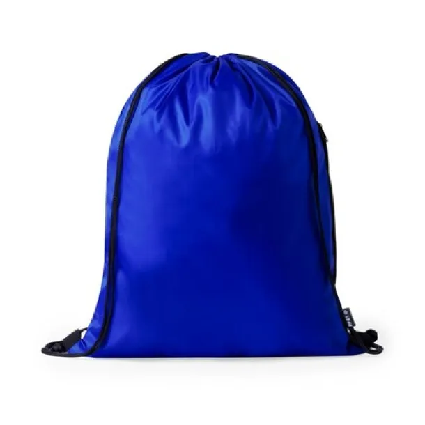  RPET drawstring bag blue