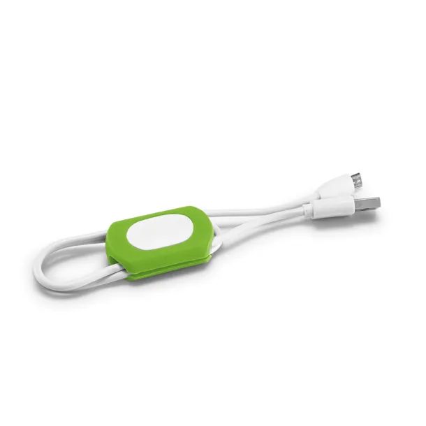 VIRCHOW Cable organizer Light green