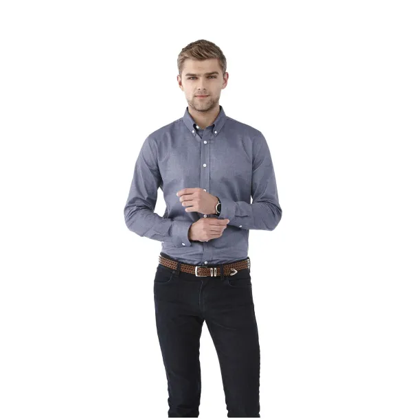 Vaillant long sleeve Shirt - Elevate Life Oxford navy