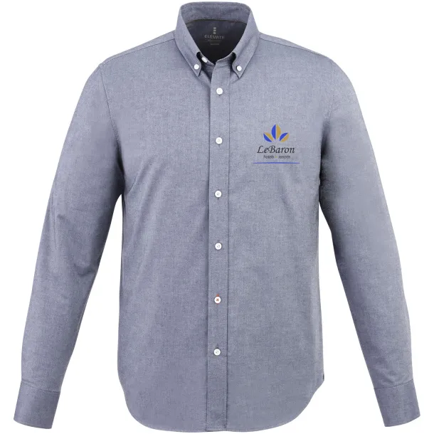 Vaillant long sleeve Shirt - Elevate Life Oxford navy