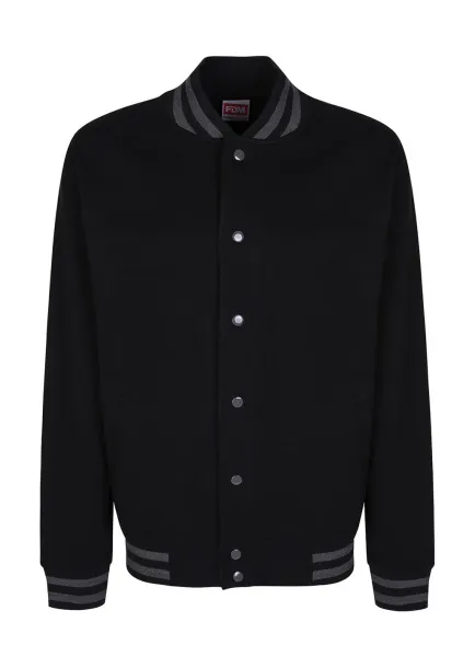  Campus Jacket - FDM Black Ugljen
