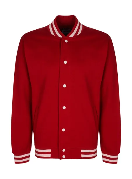  Campus Jacket - FDM Fire Red Bijela