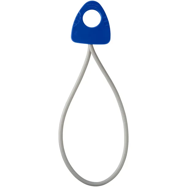Dolphin elastic fitness band with handle - Bullet Royal blue