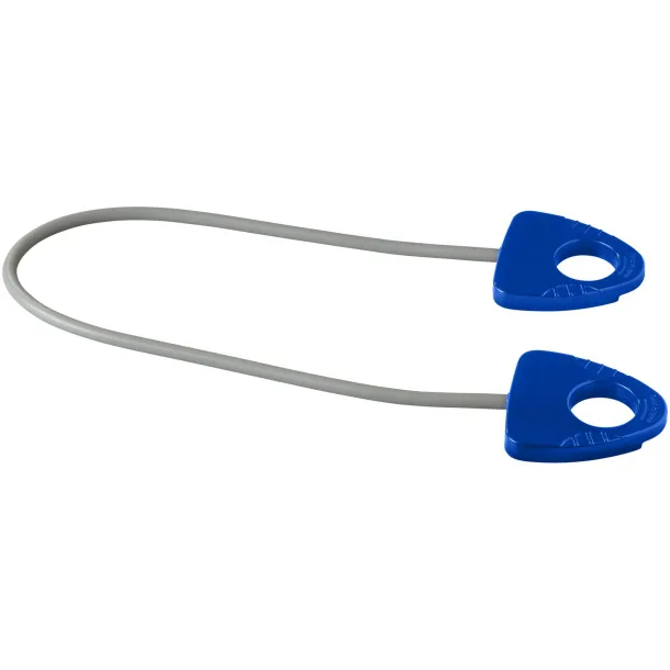 Dolphin elastic fitness band with handle - Bullet Royal blue