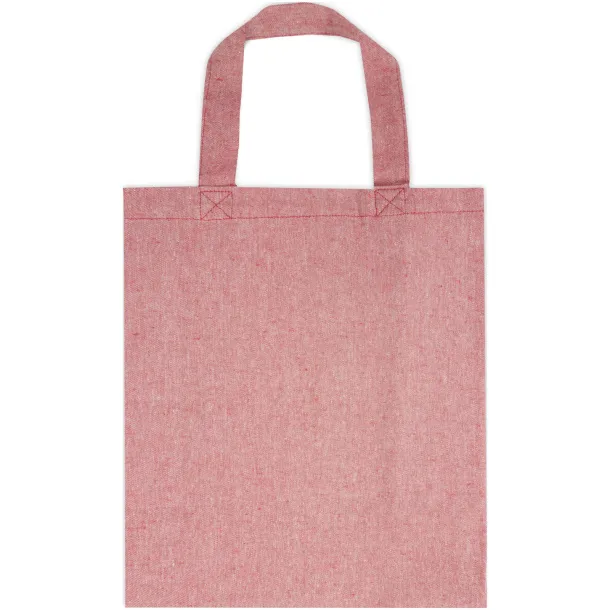 Pheebs 150 g/m² recycled tote bag - Unbranded Heather red