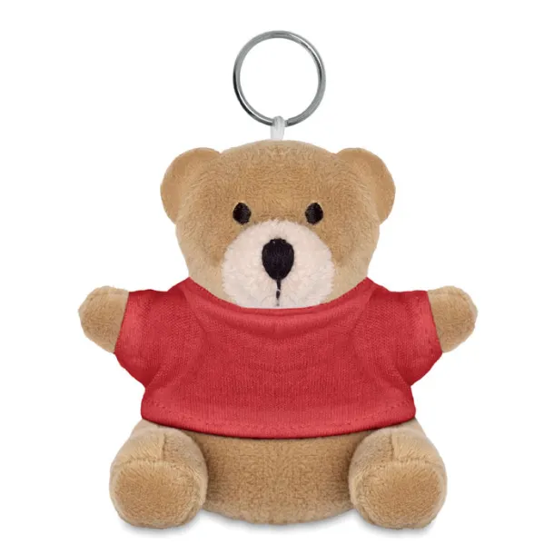 NIL Teddy bear key ring Red