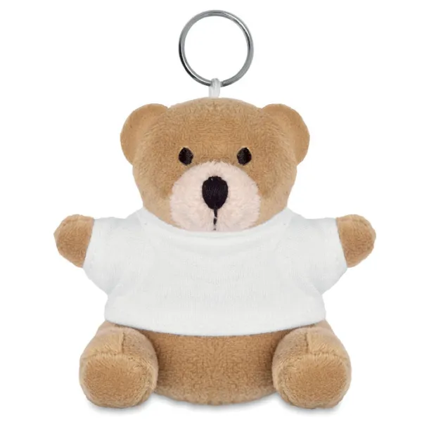 NIL Teddy bear key ring White