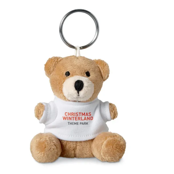 NIL Teddy bear key ring White