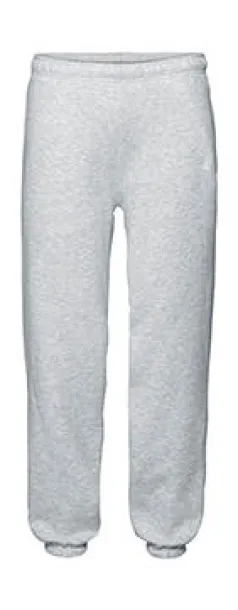  Elasticated Cuff Jog Pants - Fruit of the Loom Heather Grey