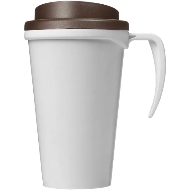 Brite-Americano® grande 350 ml insulated mug - Unbranded White Brown