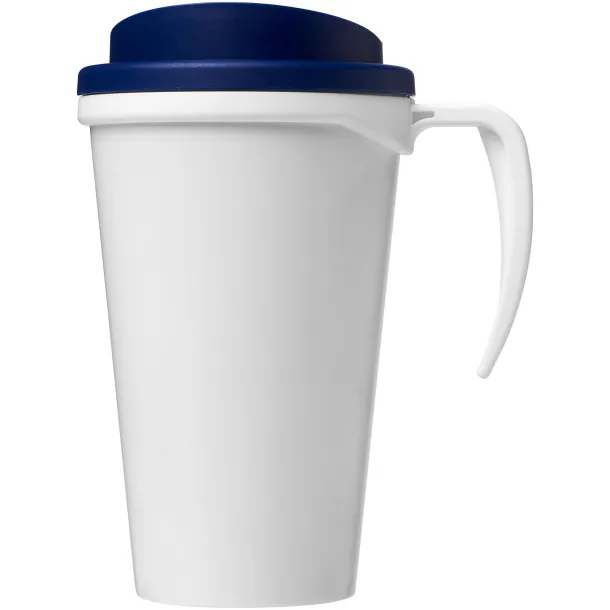 Brite-Americano® grande 350 ml insulated mug - Unbranded White Blue