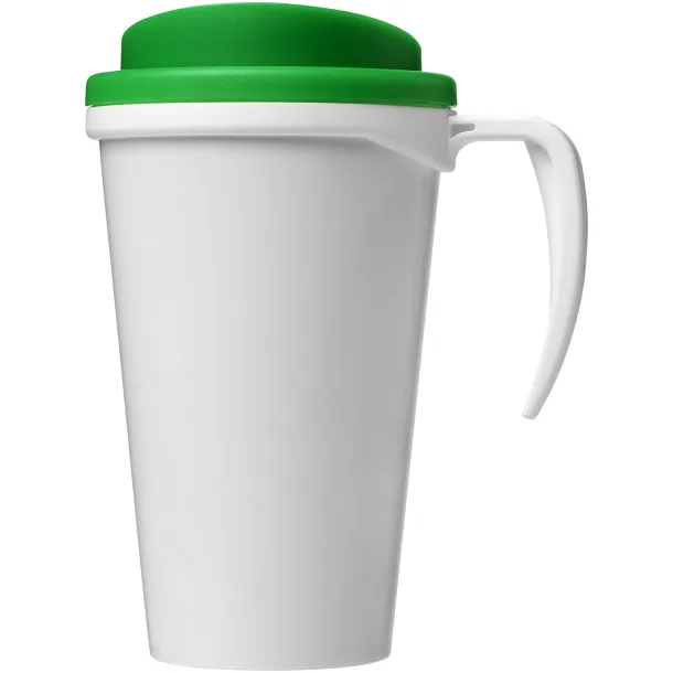 Brite-Americano® grande 350 ml insulated mug - Unbranded White Green