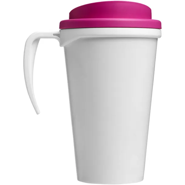 Brite-Americano® grande 350 ml insulated mug - Unbranded White Transparent pink