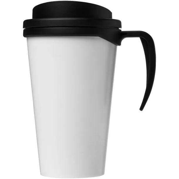 Brite-Americano® grande 350 ml insulated mug Solid black