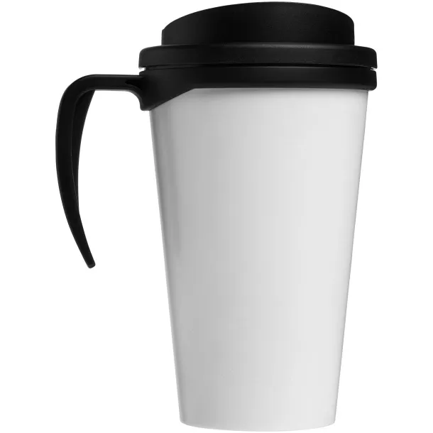 Brite-Americano® grande 350 ml insulated mug Solid black