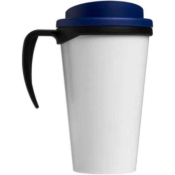 Brite-Americano® grande 350 ml insulated mug Solid black Blue