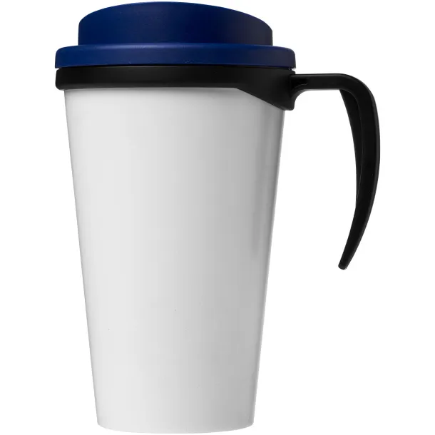 Brite-Americano® grande 350 ml insulated mug Solid black Blue