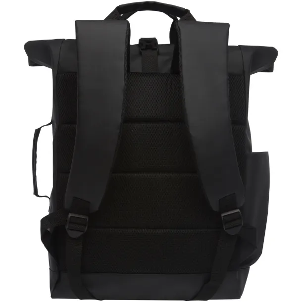 Resi 15" waterproof  laptop backpack - Bullet Solid black