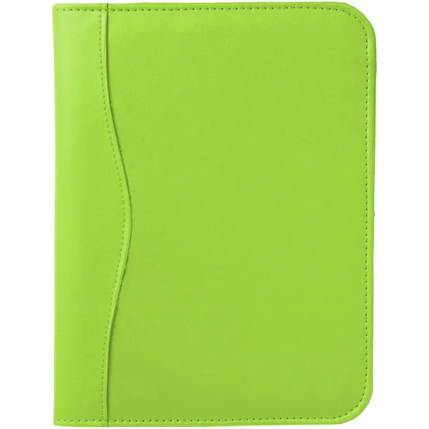 Ebony A5 portfolio - Bullet Apple Green