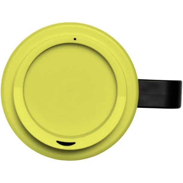 Brite-Americano® grande 350 ml insulated mug Crna Lime