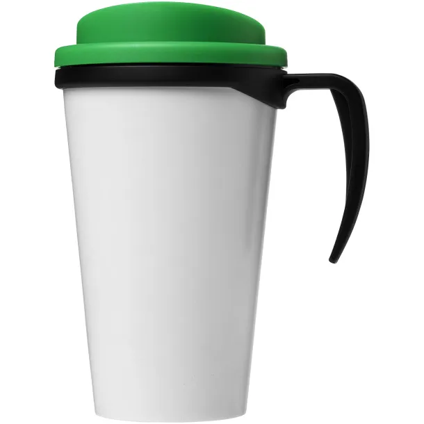 Brite-Americano® grande 350 ml insulated mug Solid black Green