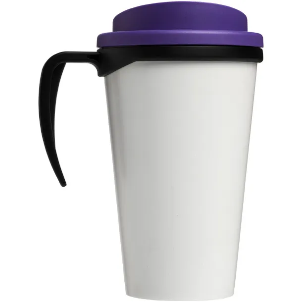 Brite-Americano® grande 350 ml insulated mug Solid black Purple