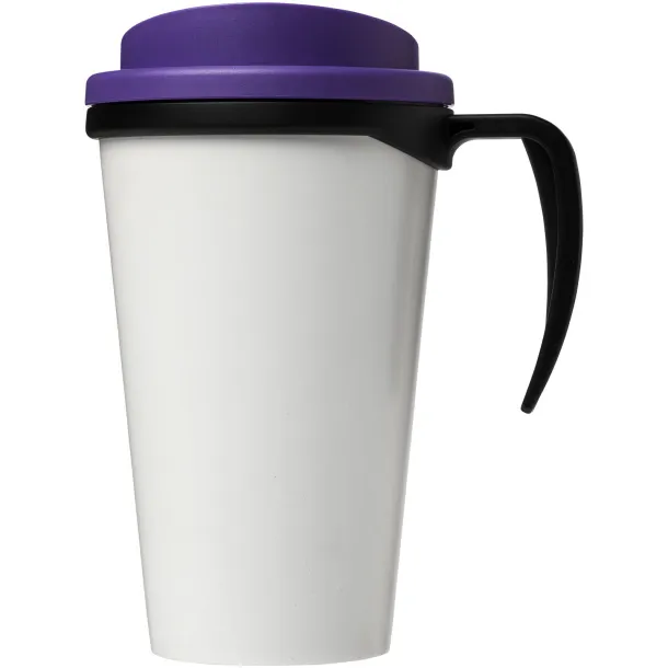 Brite-Americano® grande 350 ml insulated mug Solid black Purple