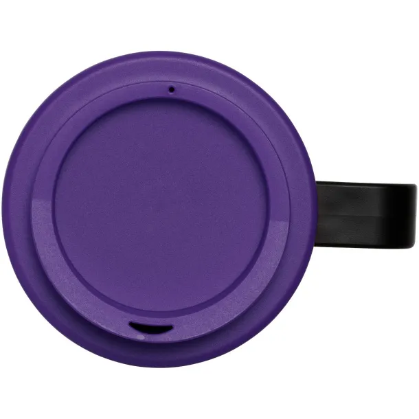 Brite-Americano® grande 350 ml insulated mug Solid black Purple