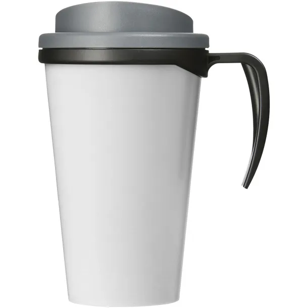 Brite-Americano® grande 350 ml insulated mug Solid black Grey