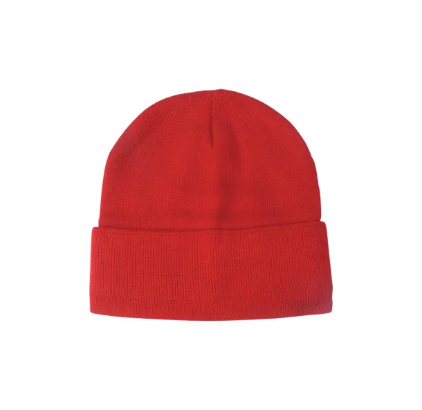 Banie winter hat Red