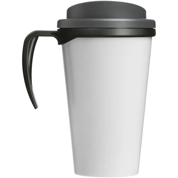 Brite-Americano® grande 350 ml insulated mug Solid black Grey