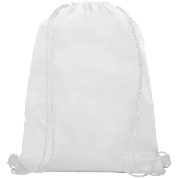 Oriole mesh drawstring backpack - Unbranded White