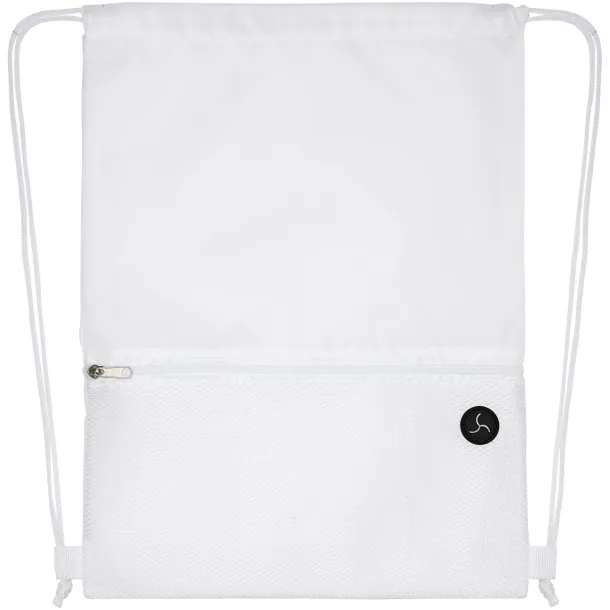 Oriole mesh drawstring backpack - Unbranded White