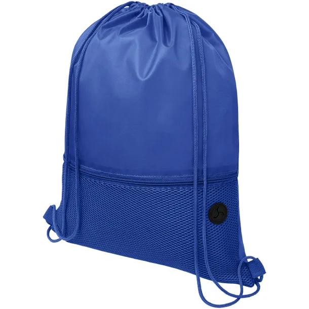 Oriole mesh drawstring backpack Royal blue